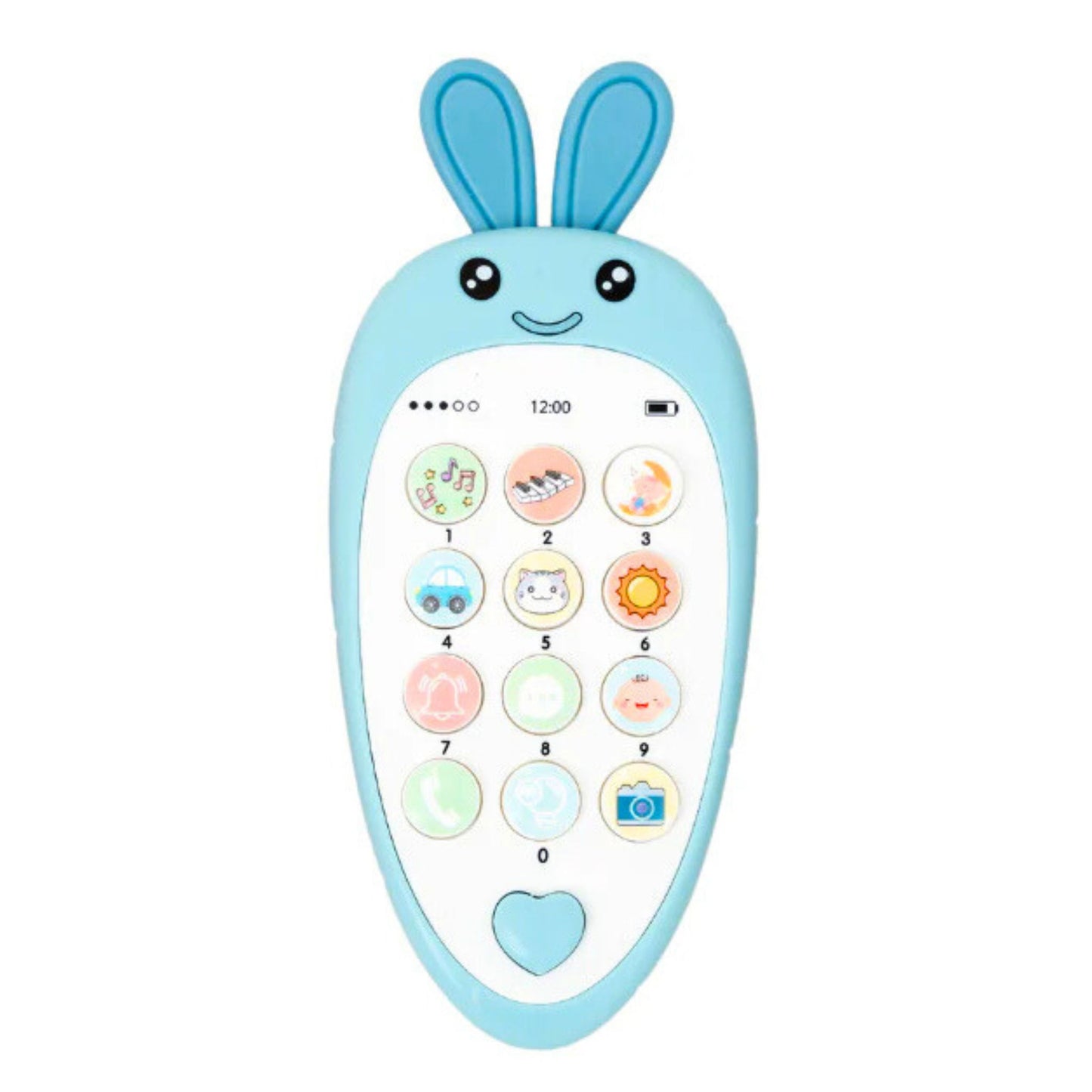 Telefon za bebe sa muzikom - u obliku mrkve