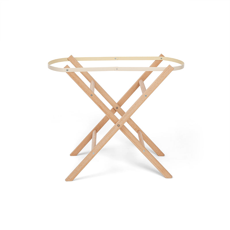 Drveni stalak za pletenu korpu za bebu 50×90 cm