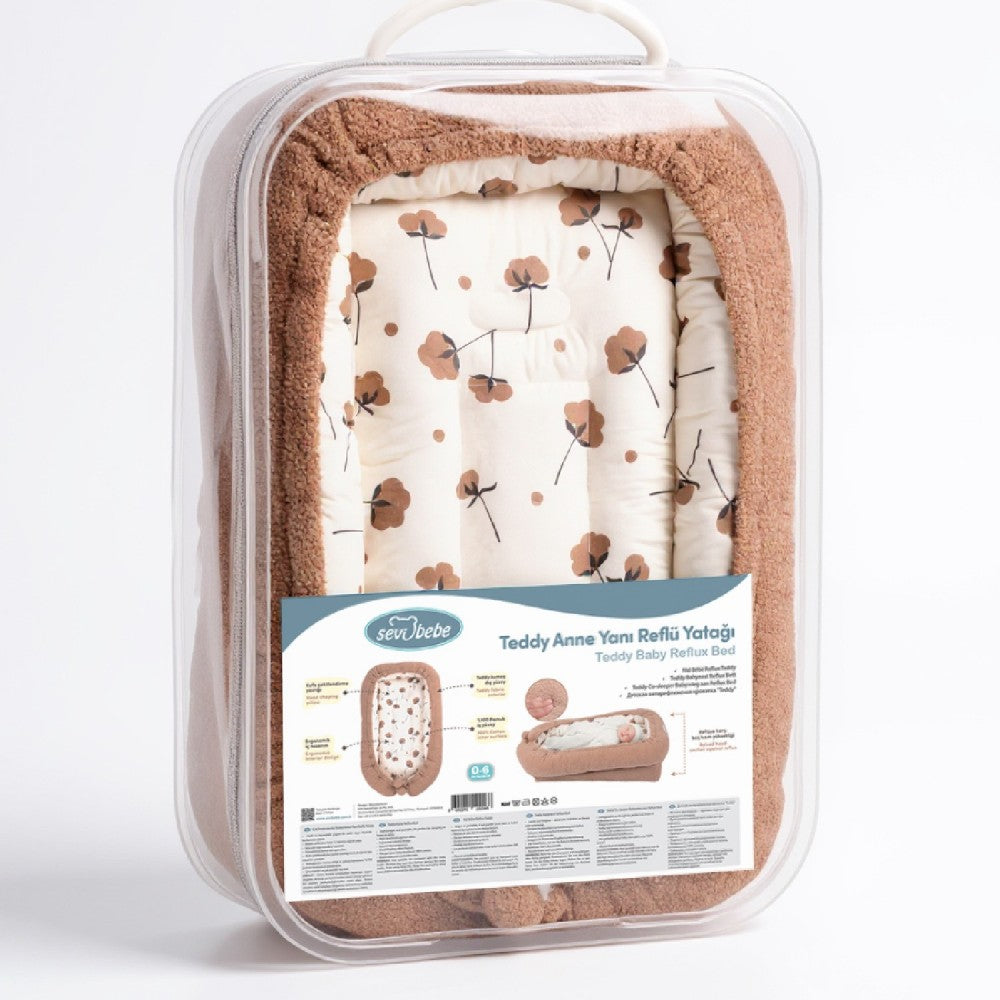 Gnijezdo za bebe protiv refluksa Teddy smeđa