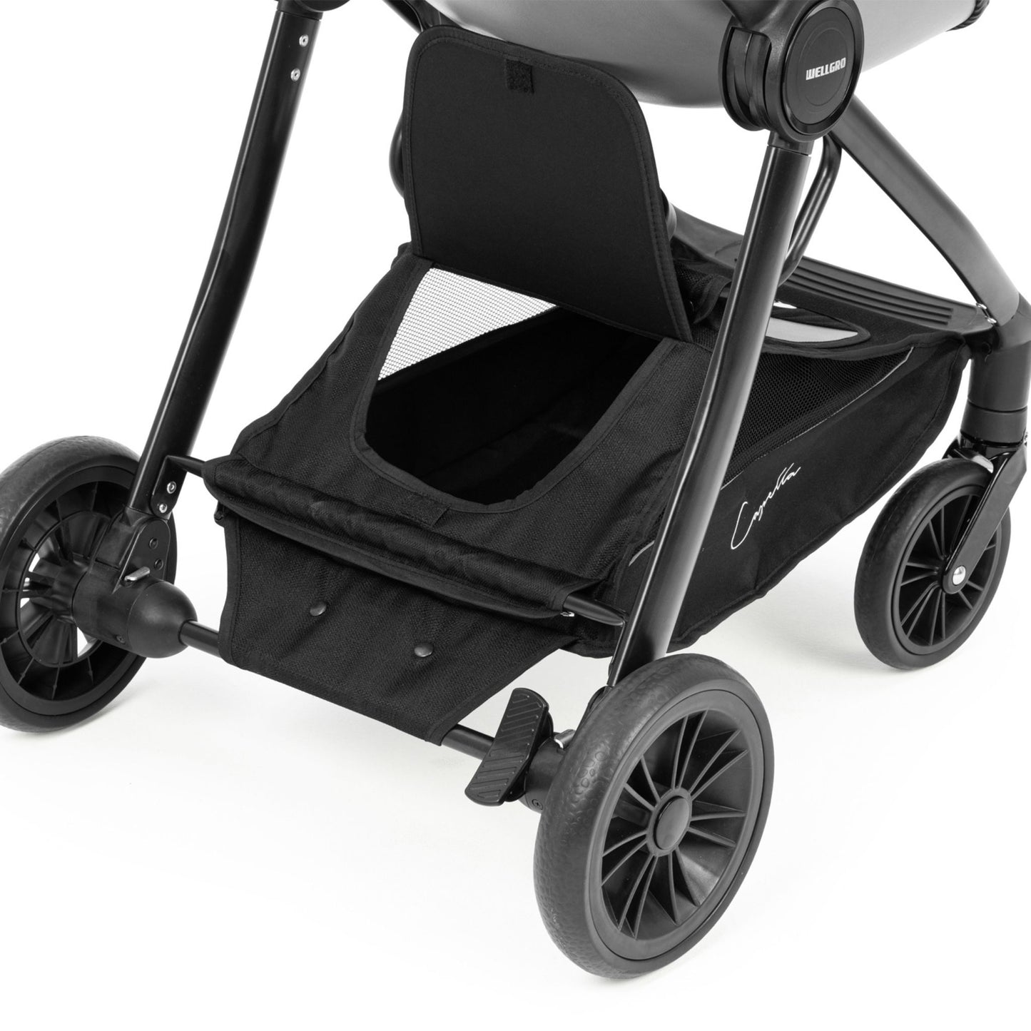 Wellgro Capella 3 u 1 kolica siva