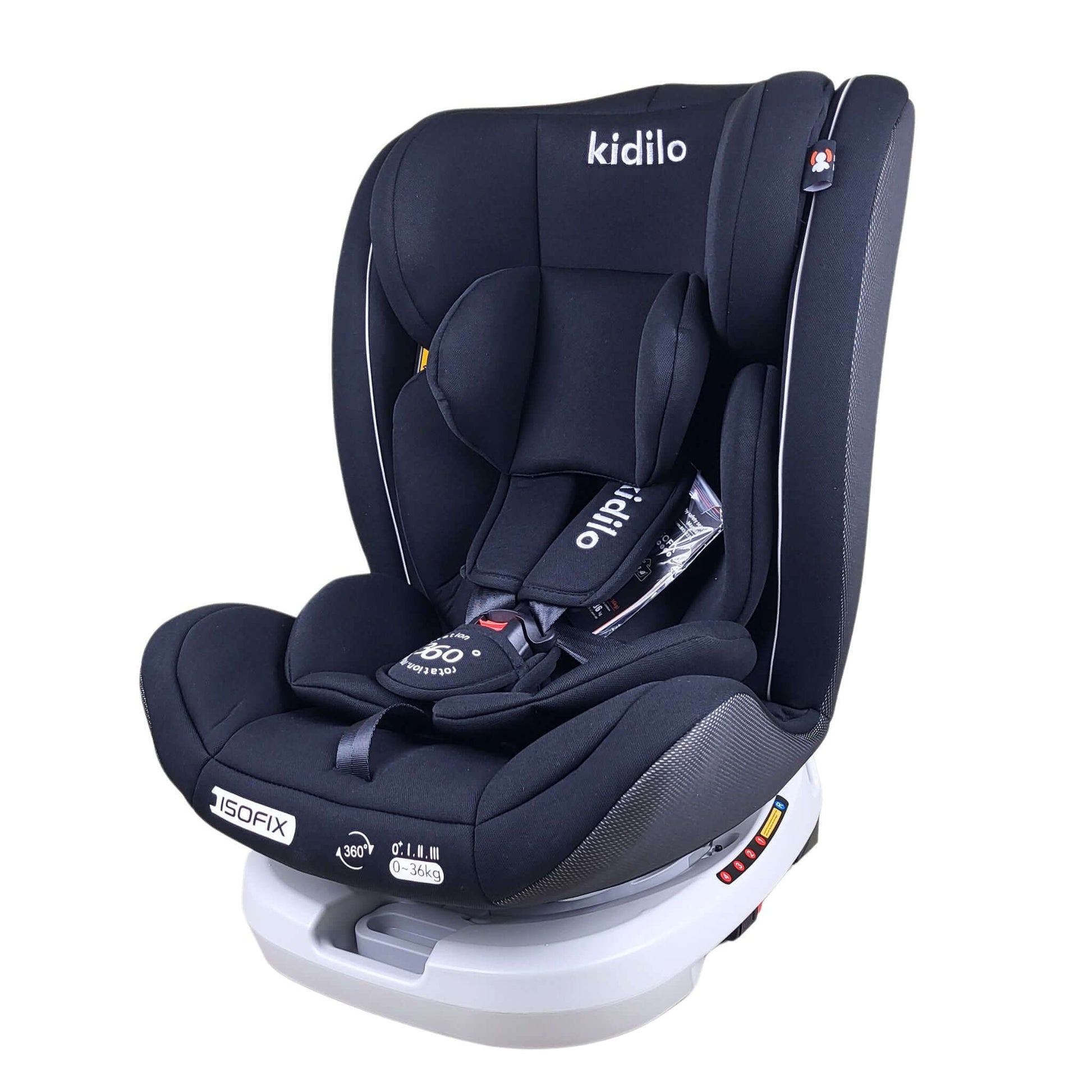 Autosjedalica KIDILO 360° za djecu od 0 do 36 kg sa ISOFIX sistemom i rotacijom od 360