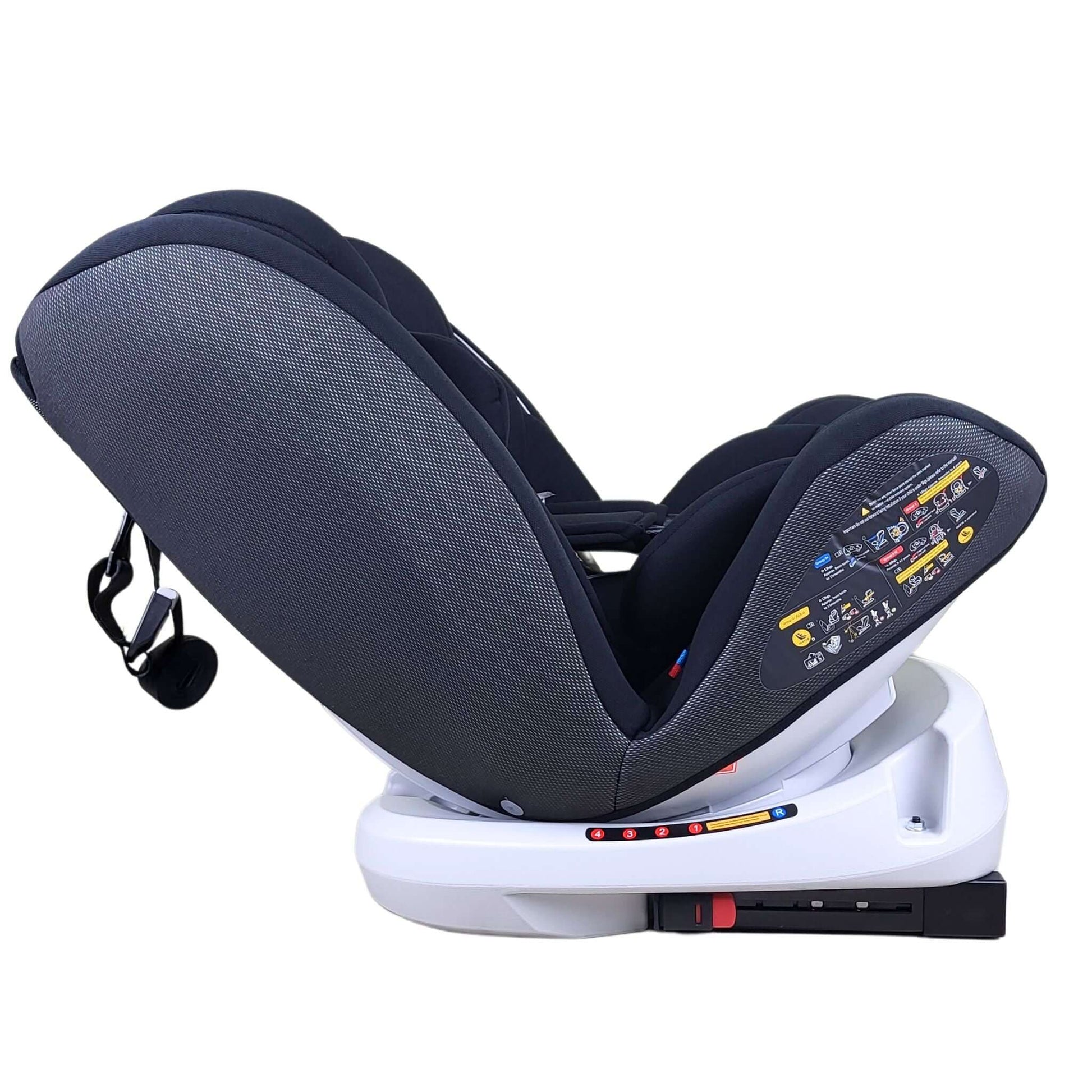 Autosjedalica KIDILO 360° za djecu od 0 do 36 kg sa ISOFIX sistemom i rotacijom od 360