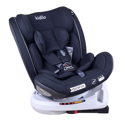 Autosjedalica KIDILO 360° za djecu od 0 do 36 kg sa ISOFIX sistemom i rotacijom od 360