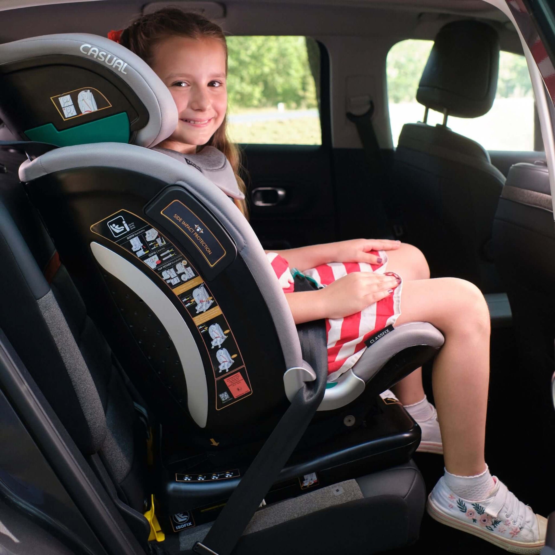 ISOFIX Casual Classfix Plus prilagodljiva po uzrastu sa i - Size certifikatom