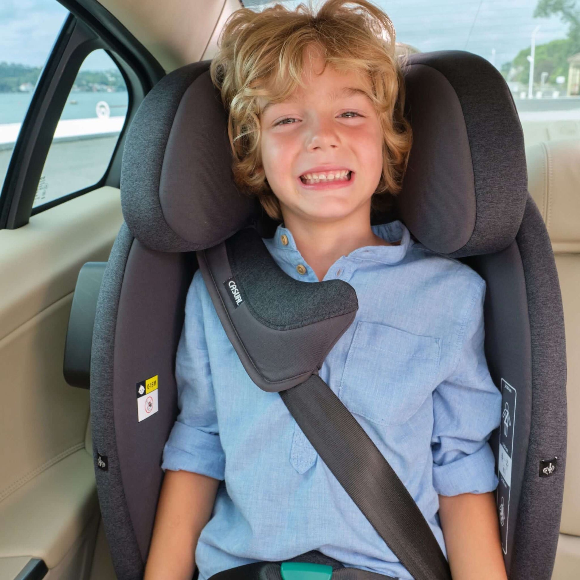 ISOFIX autosjedalica prilagodljiva po uzrastu sa i - Size certifikatom