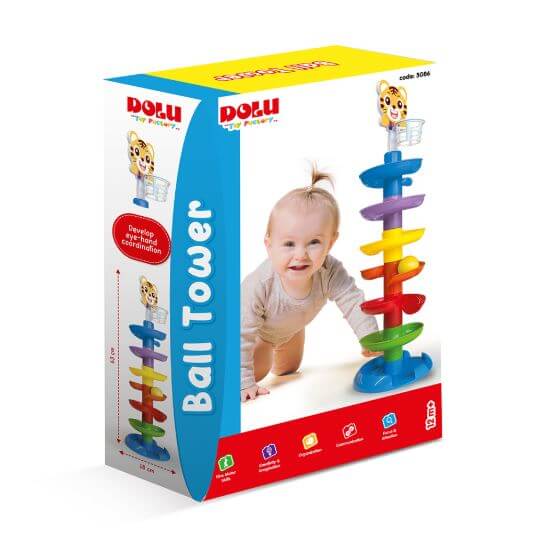igracka toranj za bebe visina 63cm