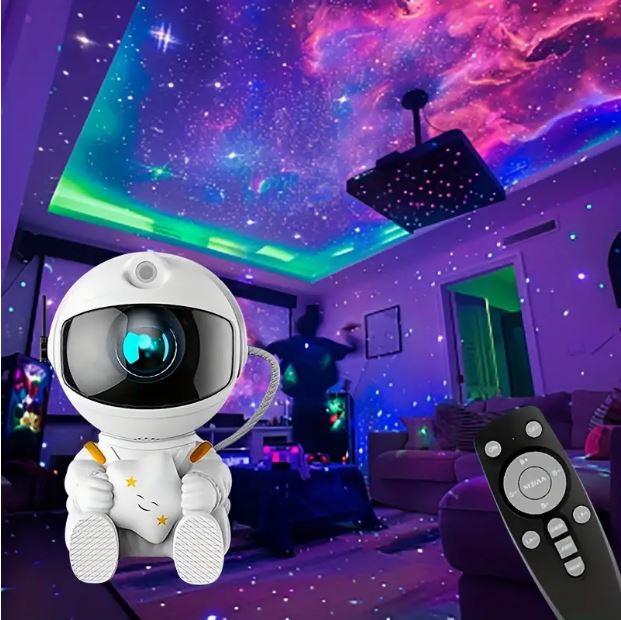 Astronaut projektor LED Nebula Svjetlo igracka za djecu