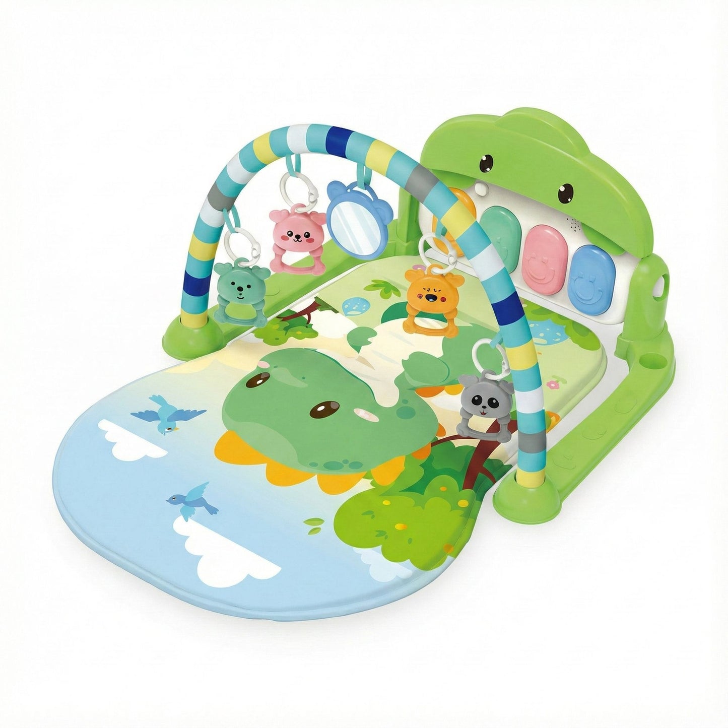 Baby Gym Dino zelena