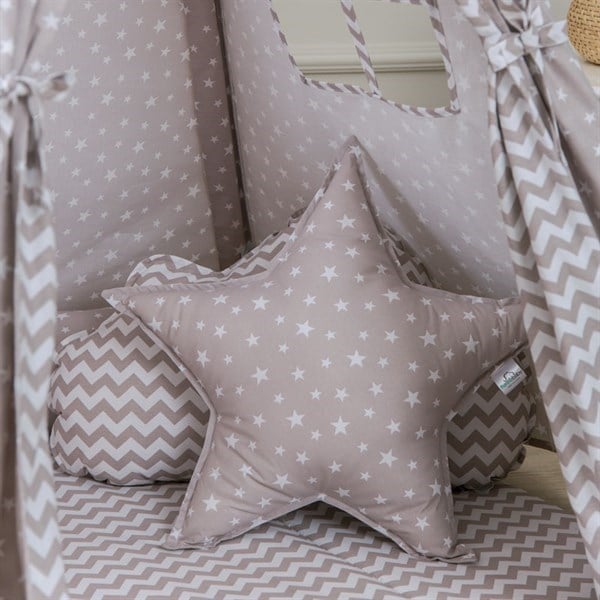 Ukrasni jastuk set Taupe Smeđi - 35x55cm