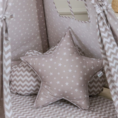 Ukrasni jastuk set Taupe Smeđi - 35x55cm