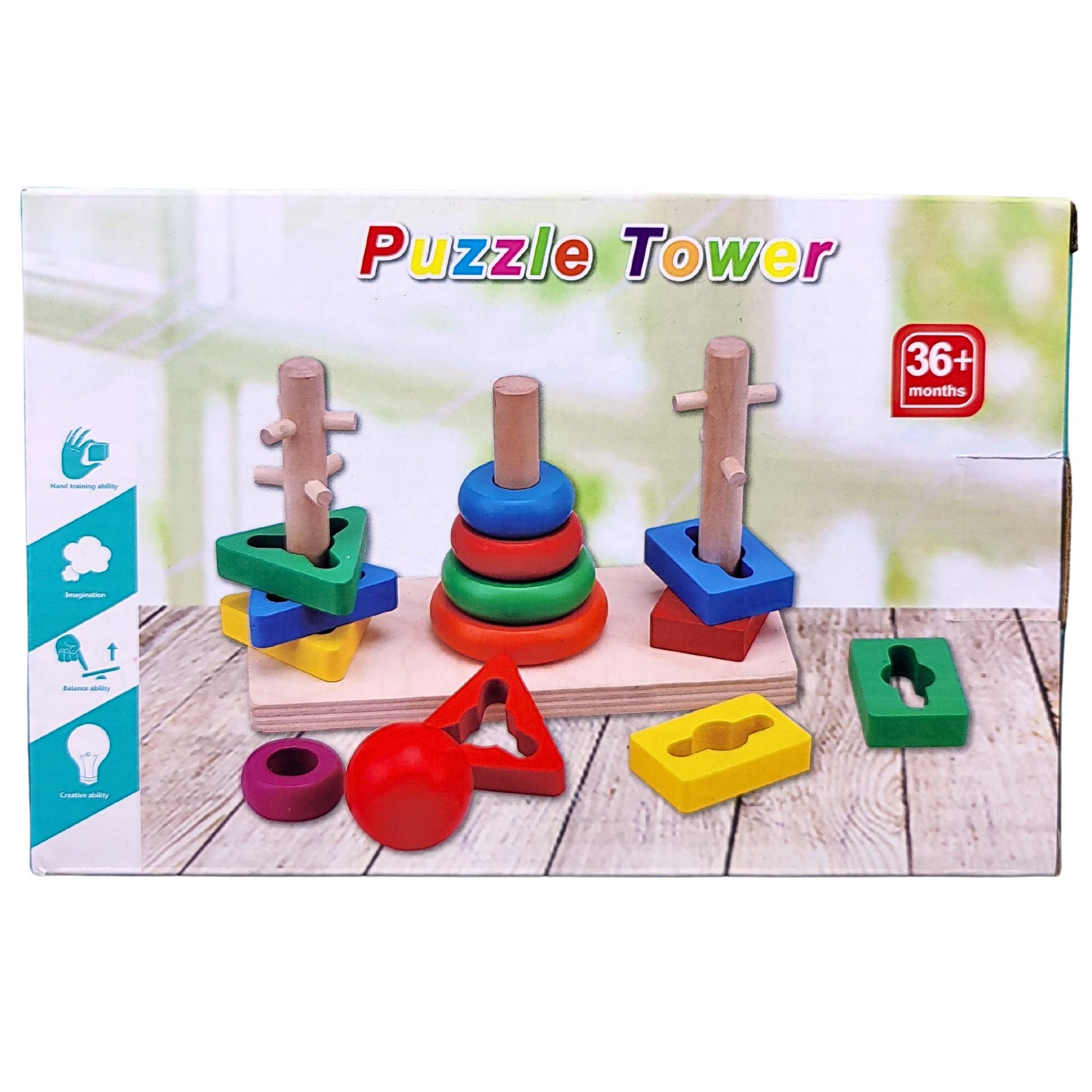 Montessori edukativna igračka | puzzle tower
