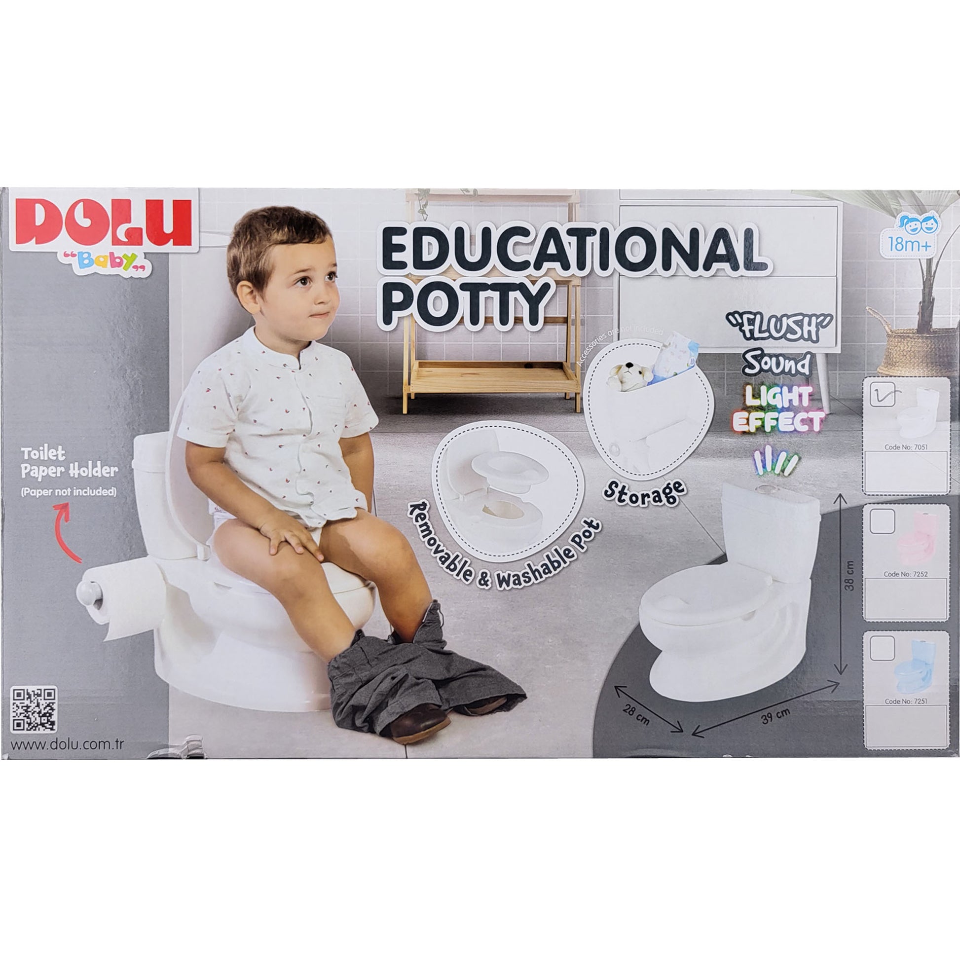 Edukativna tuta za djecu | zvucni i svjetlosni efekti | drzac za wc papir | periva posuda
