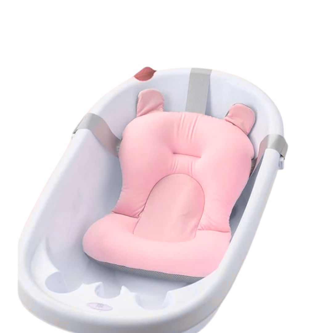 Jastuk za kupanje za bebe rozi | ergonomski | vodootporan