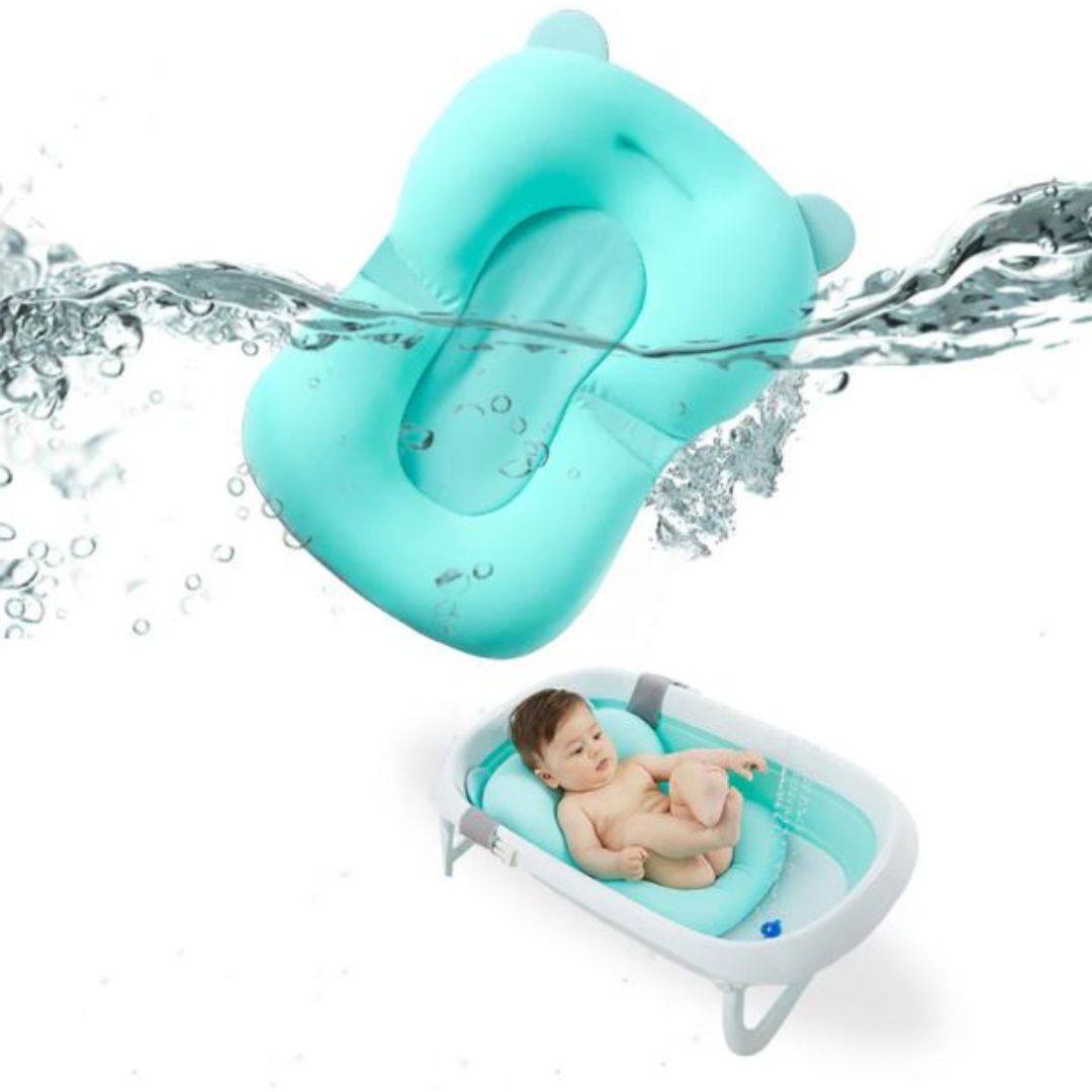 Jastuk za kupanje za bebe zeleni | ergonomski | vodootporan
