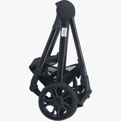 4baby dječija kolica 3 u 1 Elegant Black Travel System crna