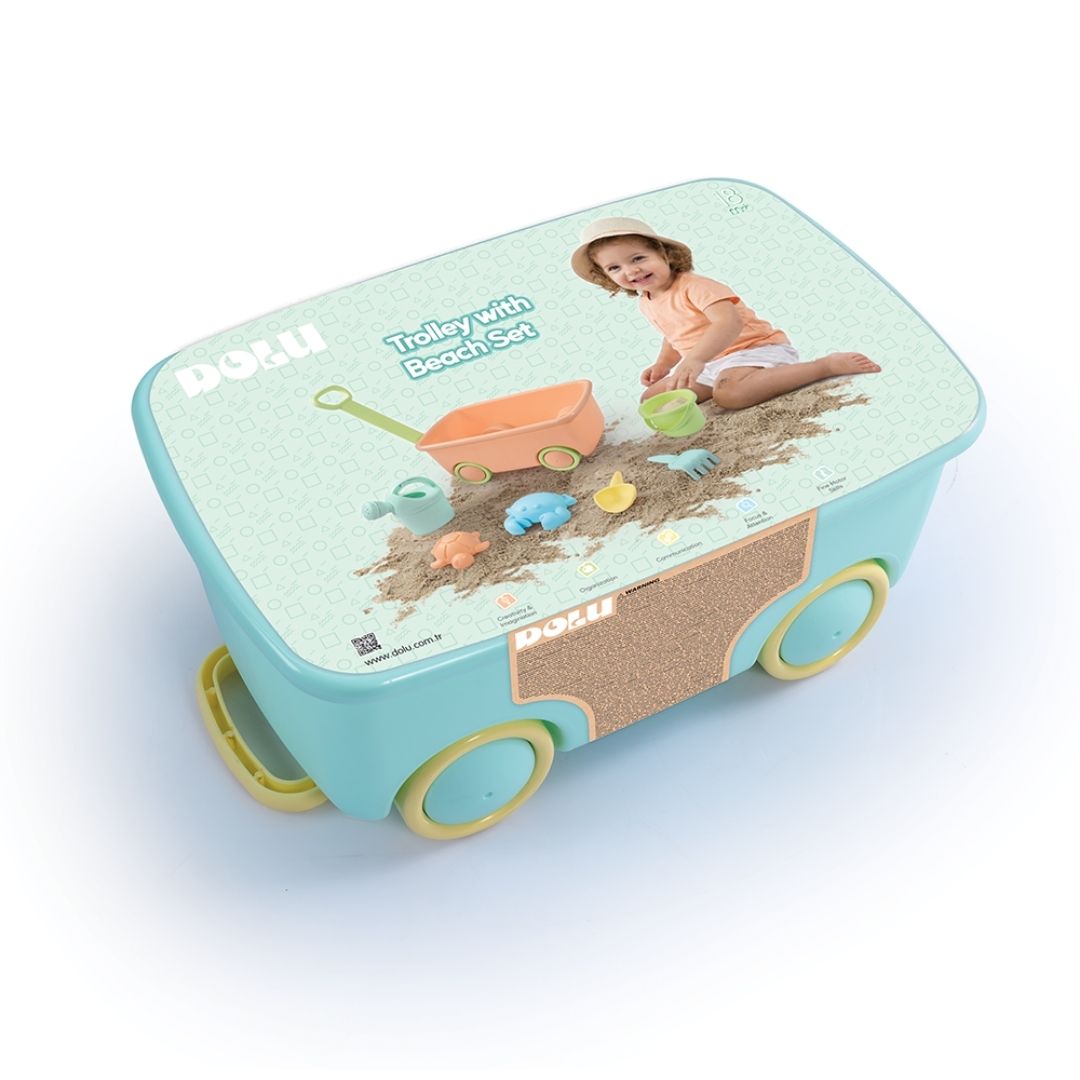 Trolley set za plažu - Dolu