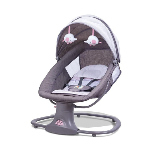 elektricna ljulja za bebe 3u1 Mastela sa bluetooth povezivanjem i 5 razlicitih nagiba