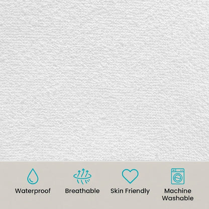 Nepromočiva plahta za madrac 70x135 cm