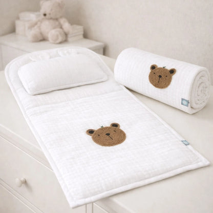 Set za presvlačenje bebe Teddy od bambus muslina