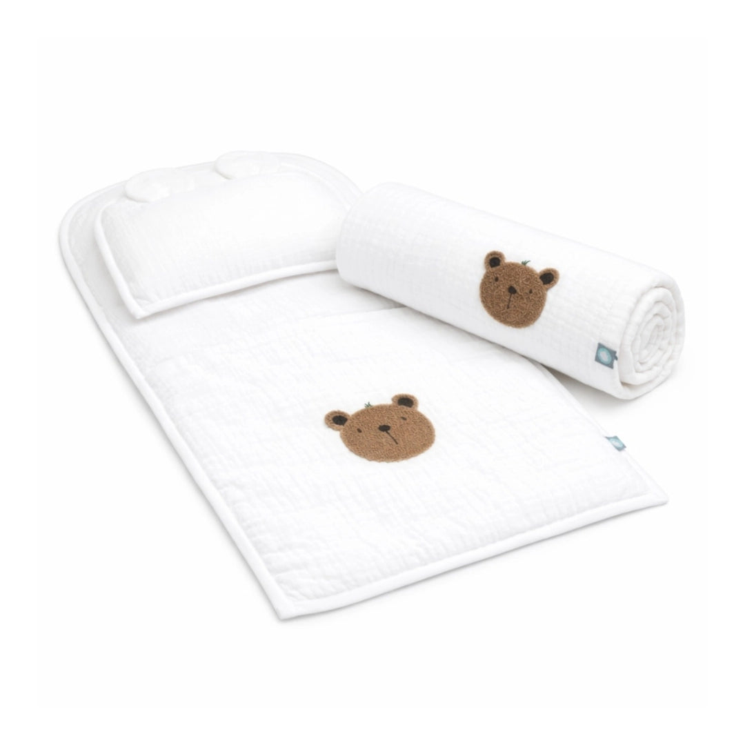 Set za presvlačenje bebe Teddy od bambus muslina