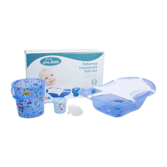 sareni set za kupanje za bebe