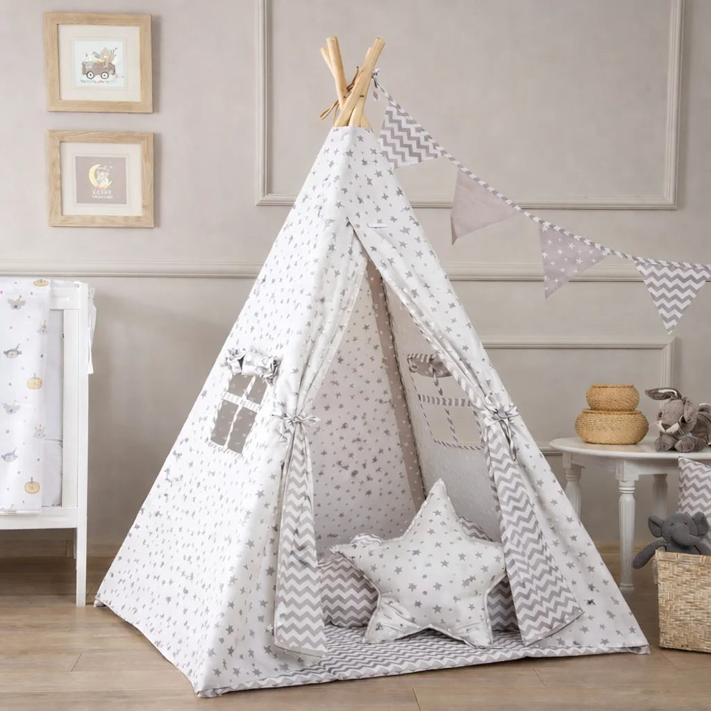 Šator za igru za bebe i djecu Taupe Smeđi 100x100x150cm