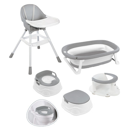 Bebi set za kupanje i hranjenje | hranilica | tuta | kadica za kupanje | sjedalica za kadu