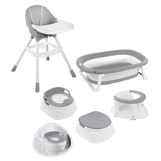 Bebi set za kupanje i hranjenje | hranilica | tuta | kadica za kupanje | sjedalica za kadu